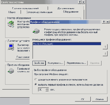 Аппаратные профили