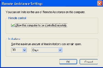   (Remote Assistance) 