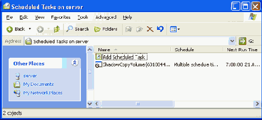    (Task Scheduler)
