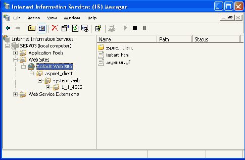  Internet Information Services (IIS) Manager
